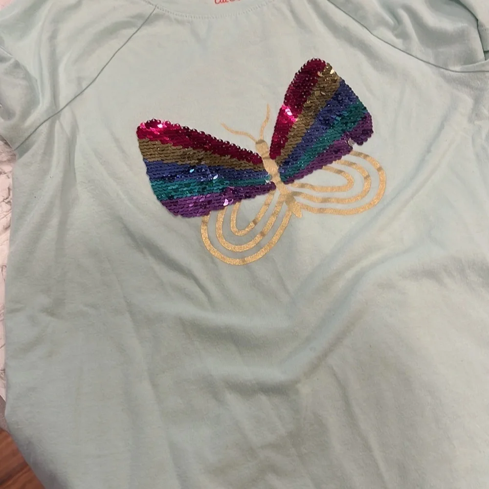 3 tops-Girls L 10/12 Short Sleeve Tee Bundle